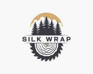 Woodwork Wood Sawmill logo design