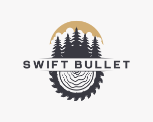 Woodwork Wood Sawmill logo design