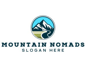 Mountain Road Trekking logo design