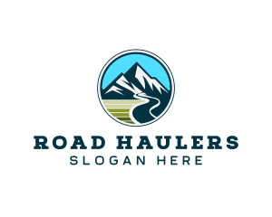 Mountain Road Trekking logo design