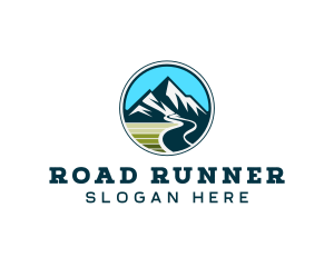 Mountain Road Trekking logo design