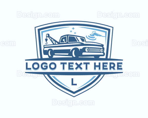 Tow Truck Polishing Logo