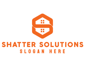 Realtor House Letter S logo design