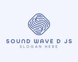 Waves Biotech Research logo design