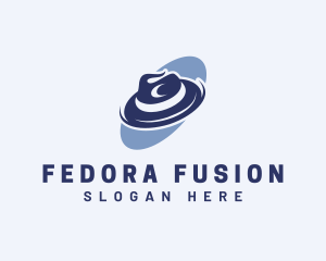 Fedora Hat Fashion logo design