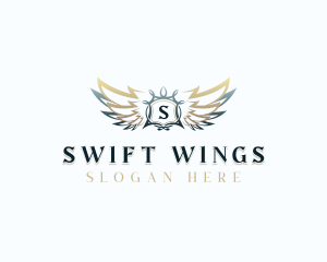 Royal Wings Monarchy logo design