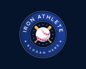 Baseball League Varsity logo design