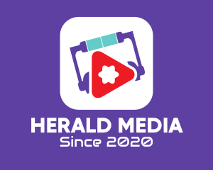 Media Player Application logo design