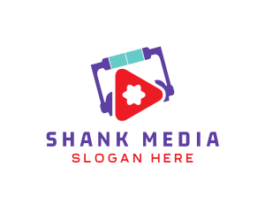 Media Player Application logo design