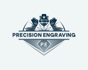 Mechanical Laser Machinery  logo design