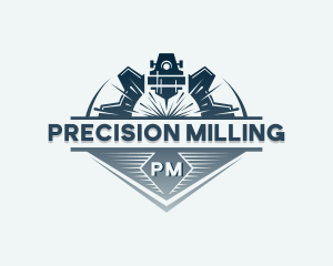 Mechanical Laser Machinery  logo design