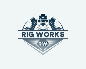 Mechanical Laser Machinery  logo design