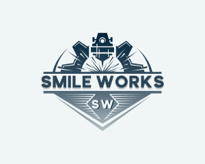 Mechanical Laser Machinery  logo design