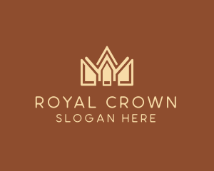 Real Estate Crown Investment logo design