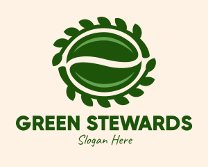 Green Seed Leaves logo design