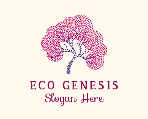 Elegant Natural Tree logo design