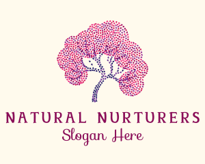 Elegant Natural Tree logo design