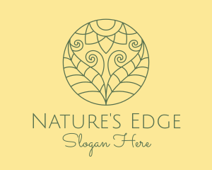 Summer Plant Garden logo design