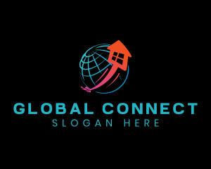 Arrow House Globe logo
