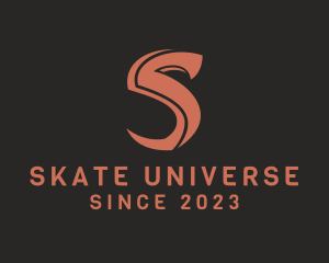 Skate Brand Letter S logo