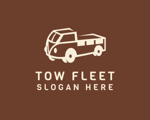 Retro Farm Truck logo design