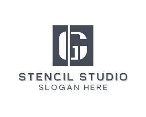 Stencil Studio Letter G logo