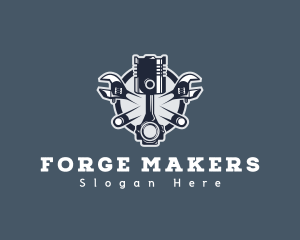Mechanic Wrench Engine  logo