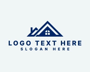 House Roofing Window logo