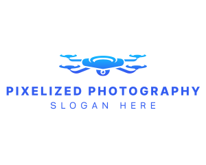 Drone Camera Aerial logo design