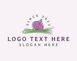 Onion Vegetable Crop logo