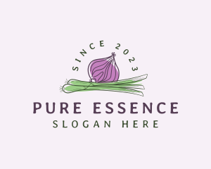 Onion Vegetable Crop logo design