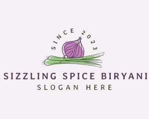 Onion Vegetable Crop logo design