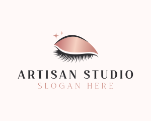 Beauty Cosmetic Lashes logo design