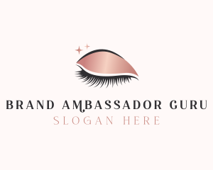 Beauty Cosmetic Lashes logo design