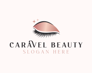 Beauty Cosmetic Lashes logo design