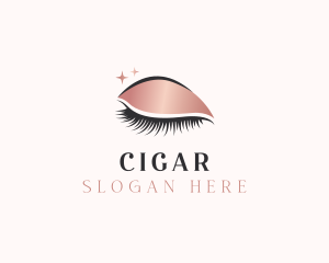 Beauty Cosmetic Lashes logo design