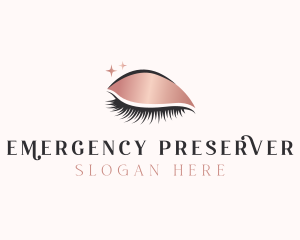 Beauty Cosmetic Lashes logo design