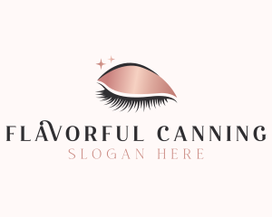 Beauty Cosmetic Lashes logo design