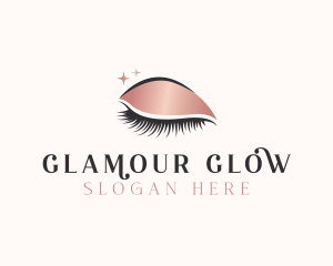 Beauty Cosmetic Lashes logo design