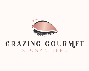 Beauty Cosmetic Lashes logo design