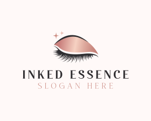 Beauty Cosmetic Lashes logo design