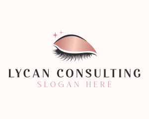 Beauty Cosmetic Lashes logo design