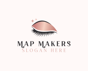 Beauty Cosmetic Lashes logo design