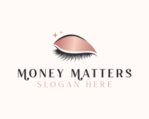 Beauty Cosmetic Lashes logo design