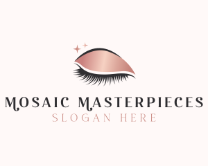 Beauty Cosmetic Lashes logo design