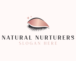 Beauty Cosmetic Lashes logo design