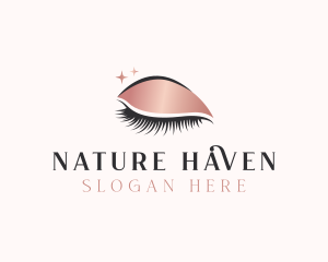 Beauty Cosmetic Lashes logo design