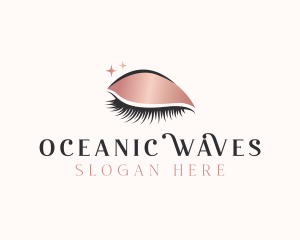 Beauty Cosmetic Lashes logo design