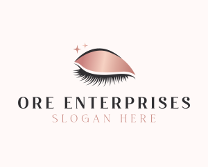 Beauty Cosmetic Lashes logo design