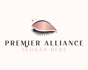 Beauty Cosmetic Lashes logo design